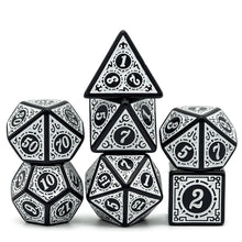 Load image into Gallery viewer, Stained Glass Dice Set for Dungeons & Dragons (Various Colors)