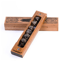 Load image into Gallery viewer, Storm Giant Viking Wood Dice Box for Dungeons & Dragons