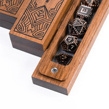Load image into Gallery viewer, Storm Giant Viking Wood Dice Box for Dungeons & Dragons