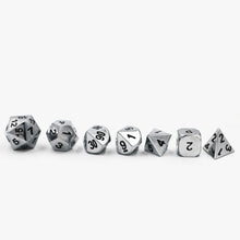Charger l'image dans la galerie, Mithril Metal Dice Set for Dungeons & Dragons