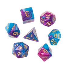 Load image into Gallery viewer, Nebula Dice Set for Dungeons & Dragons - Various Colors