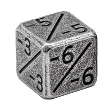 Load image into Gallery viewer, Magic The Gathering Battle-Worn Metal Life Counter Dice Token

