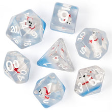 Load image into Gallery viewer, Polar Bear Dice Set for Dungeons & Dragons