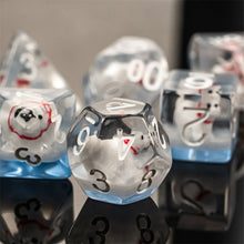 Load image into Gallery viewer, Polar Bear Dice Set for Dungeons & Dragons