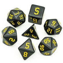 Load image into Gallery viewer, Chaotic Evil Dice Set for Dungeons & Dragons - Various Colors