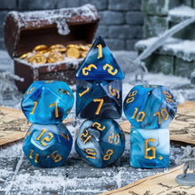 Load image into Gallery viewer, Chromablend Resin Dice Set – Choose Your Color
