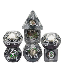 Load image into Gallery viewer, Sailor Navigator's Compass Resin Dice Set
