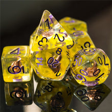 Load image into Gallery viewer, Sorcerer Fireball Dice Set for Dungeons &amp; Dragons
