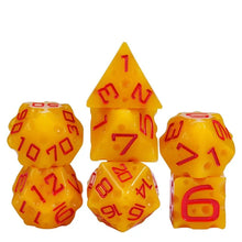 Load image into Gallery viewer, Cheesy Cheese Dice Set for Dungeons &amp; Dragons
