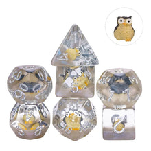 Load image into Gallery viewer, Wise Owl Dice Set for Dungeons &amp; Dragons
