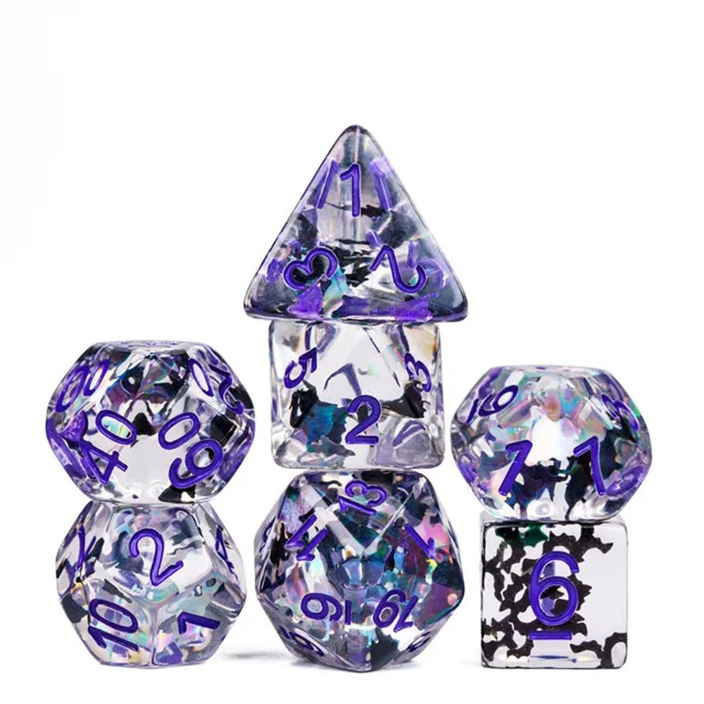 Shadowpaw Familiars Cat Dice Set for Dungeons & Dragons