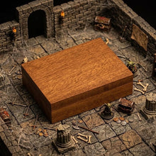 Charger l'image dans la galerie, Boîte en bois gravée Sigilbound pour dés Donjons et Dragons
