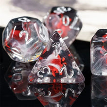 Load image into Gallery viewer, Venomous Spider Dice Set for Dungeons &amp; Dragons
