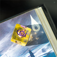 Load image into Gallery viewer, Sorcerer Fireball Dice Set for Dungeons &amp; Dragons
