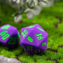 Load image into Gallery viewer, Bouncy Rubber Ball Dice Set for Dungeons &amp; Dragons
