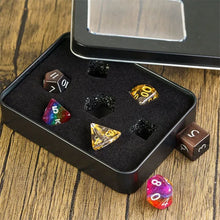 Charger l'image dans la galerie, Black Metal Dice Case with Window
