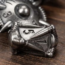 Load image into Gallery viewer, Battlerager Metal Dice Set for Dungeons &amp; Dragons
