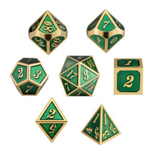 Load image into Gallery viewer, Golden Grove Metal Dice Set
