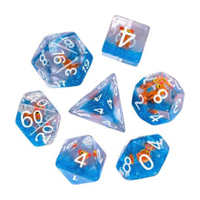 Load image into Gallery viewer, Cat Familiar Dice Set for Dungeons &amp; Dragons
