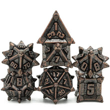 Load image into Gallery viewer, Dwarven Mine Metal Dice Set for Dungeons &amp; Dragons
