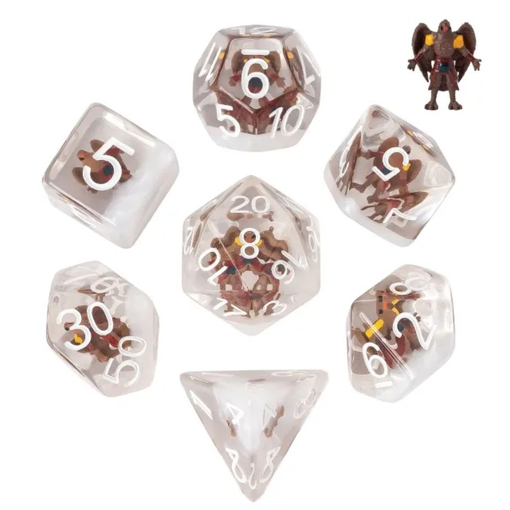 Soaring Aarakocra Dice Set for Dungeons & Dragons