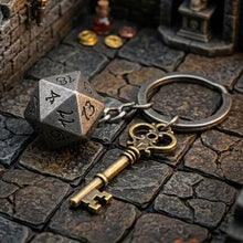 Load image into Gallery viewer, Critical Roll D20 Keychain
