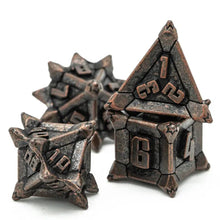 Load image into Gallery viewer, Dwarven Mine Metal Dice Set for Dungeons &amp; Dragons

