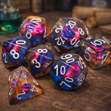 Load image into Gallery viewer, Demon Eye Dice Set for Dungeons &amp; Dragons

