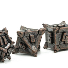 Load image into Gallery viewer, Dwarven Mine Metal Dice Set for Dungeons &amp; Dragons
