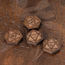 Load image into Gallery viewer, Dragon’s Gaze Wood DM Screen
