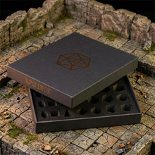 Load image into Gallery viewer, Geekwood Dice Gift Box – 5 RPG Dice Sets
