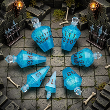 Load image into Gallery viewer, Magic Potion Resin Dice Set
