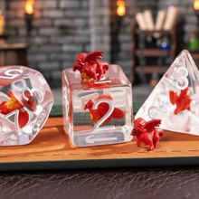 Load image into Gallery viewer, Monster Compendium Resin Dice Set – Choose Your Monster
