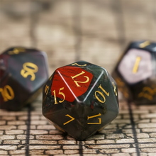 Load image into Gallery viewer, Bloodstone Dice Set
