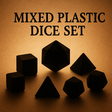 Charger l&#39;image dans la galerie, Mixed Plastic Dice Set for Dungeons &amp; Dragons
