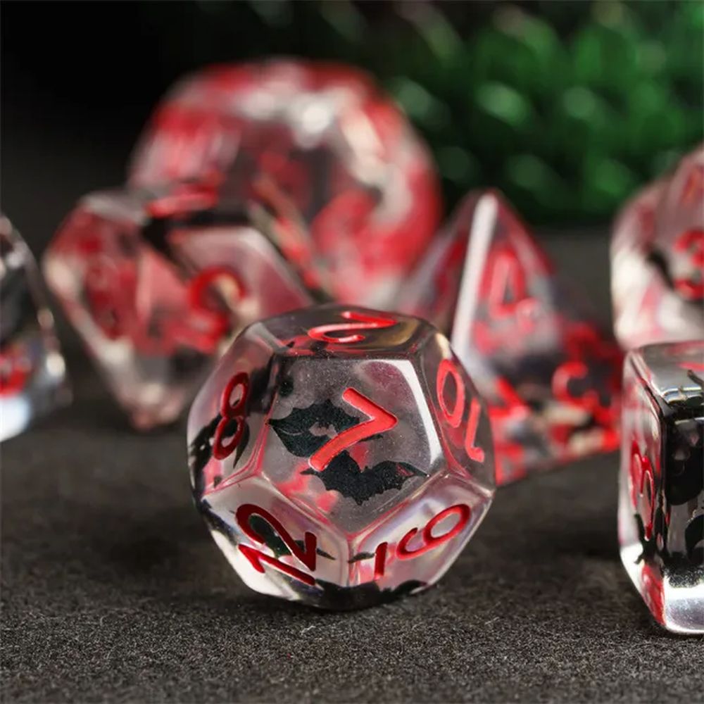 Swarm of Bats Dice Set for Dungeons & Dragons