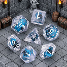Load image into Gallery viewer, Skull Relic Resin Dice Set – Choose Your Relic
