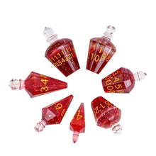 Load image into Gallery viewer, Magic Potion Bottles Dice Set for Dungeons &amp; Dragons
