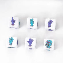 Charger l&#39;image dans la galerie, Zombie Dice Set (D6-Feet-Under) for Dungeons &amp; Dragons
