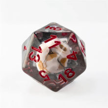 Load image into Gallery viewer, Orc Skulls Encased in Smoke Dice Set for Dungeons &amp; Dragons
