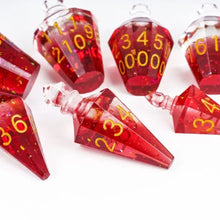 Load image into Gallery viewer, Magic Potion Bottles Dice Set for Dungeons &amp; Dragons
