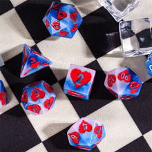 Load image into Gallery viewer, Hearts Clouds Dice Set for Dungeons &amp; Dragons
