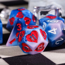 Load image into Gallery viewer, Hearts Clouds Dice Set for Dungeons &amp; Dragons
