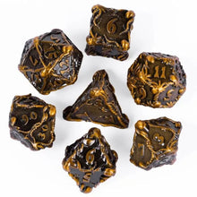Load image into Gallery viewer, Kraken&#39;s Grasp Metal Dice Set for Dungeons &amp; Dragons
