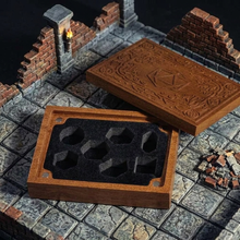 Load image into Gallery viewer, Critical Core Wood Dice Box
