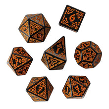 Load image into Gallery viewer, Celtic Knot Dice Set for Dungeons &amp; Dragons
