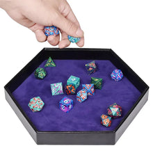 Load image into Gallery viewer, Leather Dice Tray for DND Dungeons &amp; Dragons
