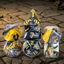 Load image into Gallery viewer, Chromablend Resin Dice Set – Choose Your Color
