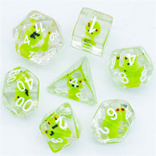 Load image into Gallery viewer, Frog Buddy Dice Set for Dungeons &amp; Dragons
