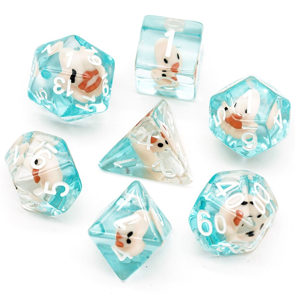 Lucky Duck Dice Set for Dungeons & Dragons